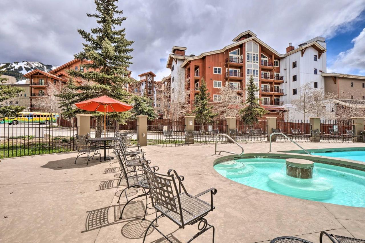Idyllic Grand Lodge Condo Steps To The Cb Lifts! Mount Crested Butte Esterno foto